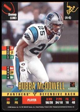 19 Bubba McDowell